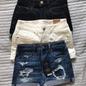 NWT American Eagle Denim Shorts Bundle